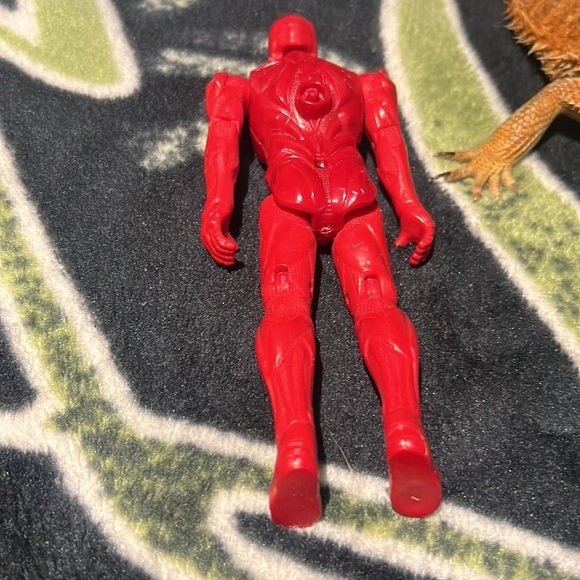 Kids used action lights up dead Battery Power Ranges Red Ranger Movie figure - Picture 2 of 3